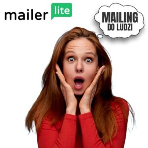 <b>MAILER LITE</b> • do mailingu<br> ▷ automatyzacja sprzedaży